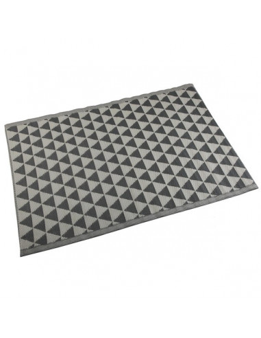 Teppich Triangle Grau PP (120 x 1 x...