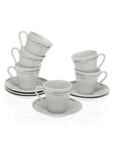 Set aus 6 Teetassen mit...