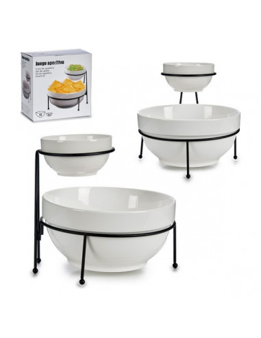 Set de Cuencos Blanco Porcelana