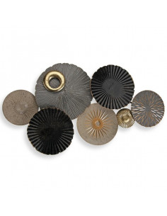 Wanddekoration Metalic (5,7...