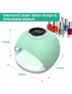 Secador de Uñas LED UV...