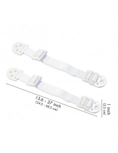 Befestigungsgurt Weiß (8... 2