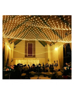 Cortina de Luces LED Ledkia...