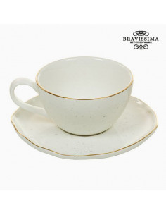 Tasse mit Untertasse -...