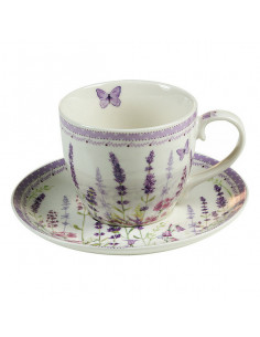 Taza con Plato Lavender...