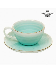 Tasse mit Untertasse -...