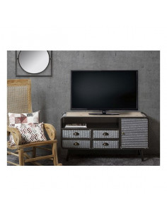 Mesa TV Hierro (120 x 40 x... 2