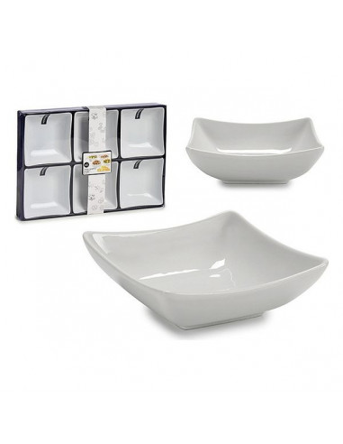 Set de platos Porcelana (12 x 12 x...