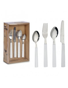 Besteckset (16 Stücke) Weiß