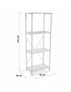 Estantería Blanca Metal (32... 2