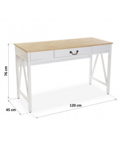 Schreibtisch PVC Metall (45... 2