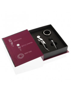 Set de Vino Libro "The...