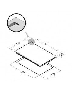 Placa de Gas Cata LCI 6031... 2