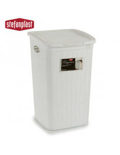 Wäschekorb Weiß (50L) (36,5...