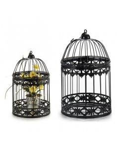 Käfig Schwarz Metall...