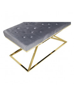 Banqueta Velvet Dorado... 2