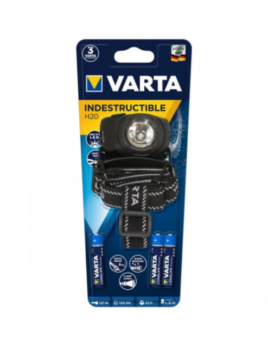 Taschenlampe Varta 2867 LED 1W Schwarz