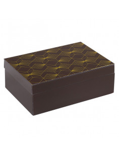 Dekorative Box Messing...