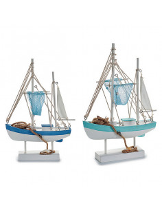 Barco Madera Cuerda (8 x 42...