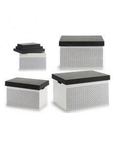 Caja con Tapa Blanco (31 x...