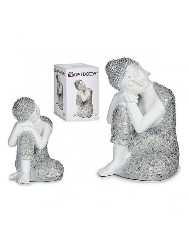 Garten-Statuen Silber Harz (21 x 30 x...