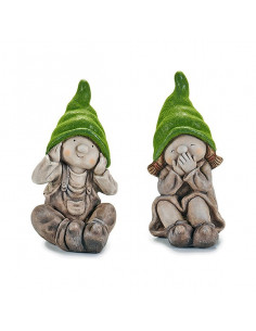 Gnomos de jardín Resina No