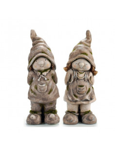 Gnomos de jardín Resina 2
