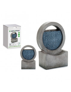 Fuente de Jardín Azul Gris...