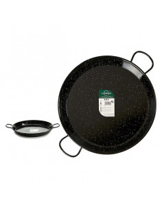 Paellera Negro Acero...