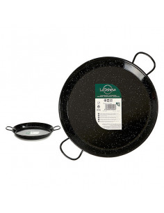 Paellera Negro Acero...