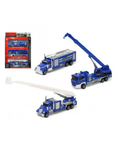 Fahrzeuge-Set Polizei Blau...