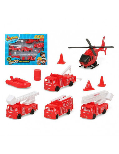 Playset de Vehículos Bombero Rojo 119411