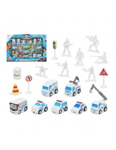 Set Polizei Fahrzeuge und...