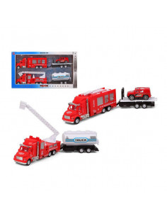 Fahrzeuge-Set Feuerwehrauto...