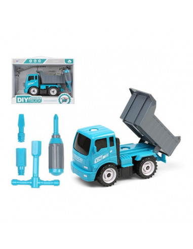 Baufahrzeuge DIY Kipper-lkw Blau 112589