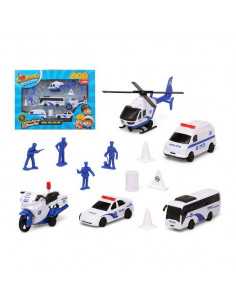 Set Polizei Fahrzeuge und...