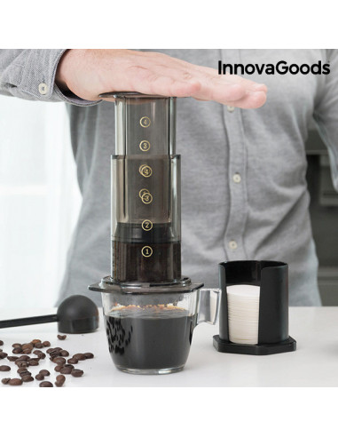 InnovaGoods Manuelle Kaffeepresse