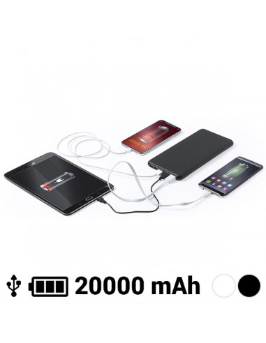Power Bank 20000 mAh USB-C Lightning...