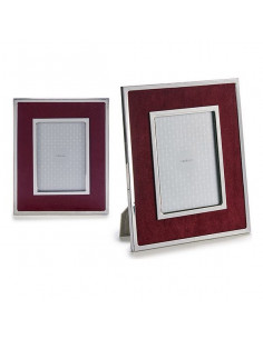 Fotorahmen Samt Granatrot...