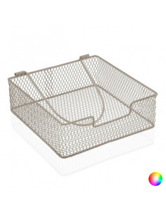 Servilletero Metal y mimbre...