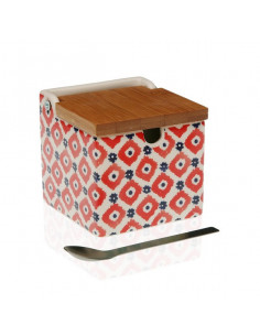 Azucarero Cerámica Bambú