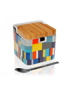 Zuckerdose Etna aus Keramik