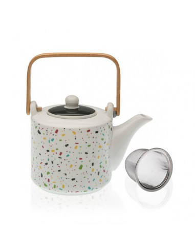 Tetera Terrazzo Bambú Porcelana (10,5...