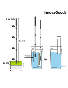 Wischmopp mit Doppeleimer... 2