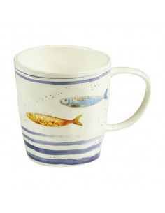 Taza Bord De Mer Porcelana...