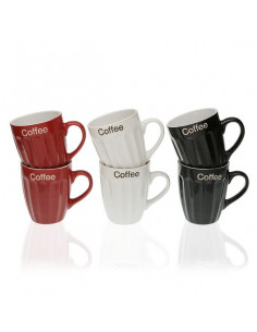 Juego de Tazas Gres (6 Piezas)