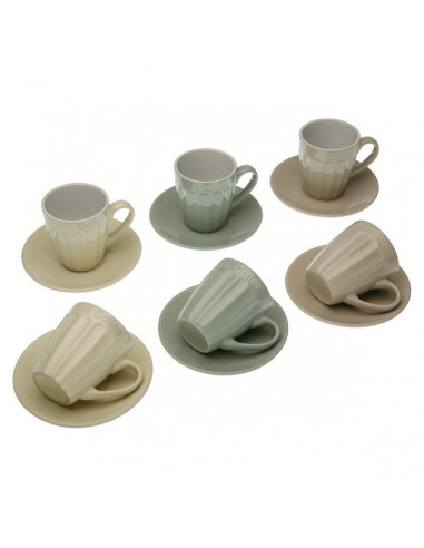 Juego de Tazas de Café Lydia Gres (6...