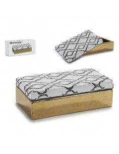 Caja-Joyero Dorado (10 x 7...