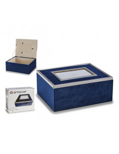 Fotorahmen Blau Samt (20 x...