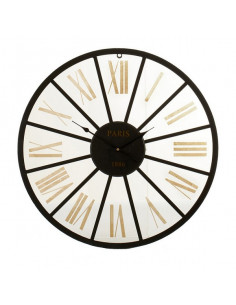 Wanduhr Schwarz Metall...